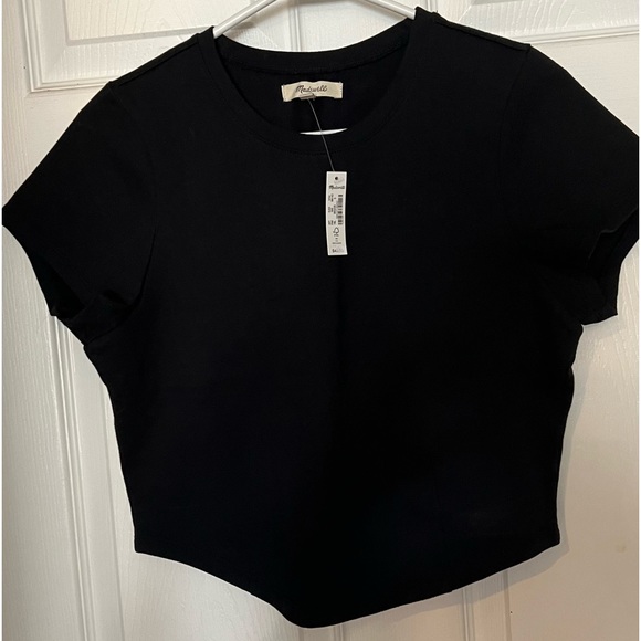 NWT Heavyweight Jersey Crewneck Tee - Picture 3 of 5